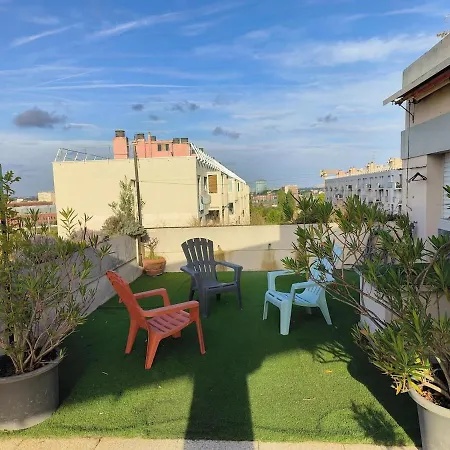 아파트 T5 Exceptional! Terrace 60 M2 By Station 8 Pers